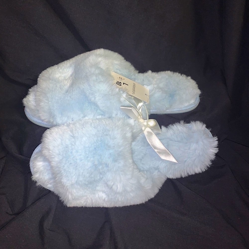 Fluffy soft comfortable house slippers